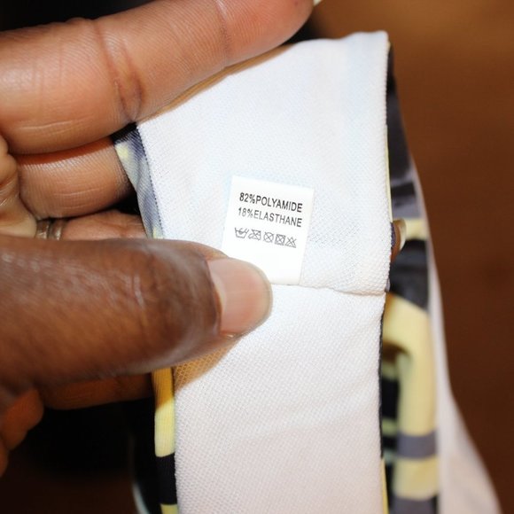 TIGER Print Monokini Swimsuit - Picture 6 of 7